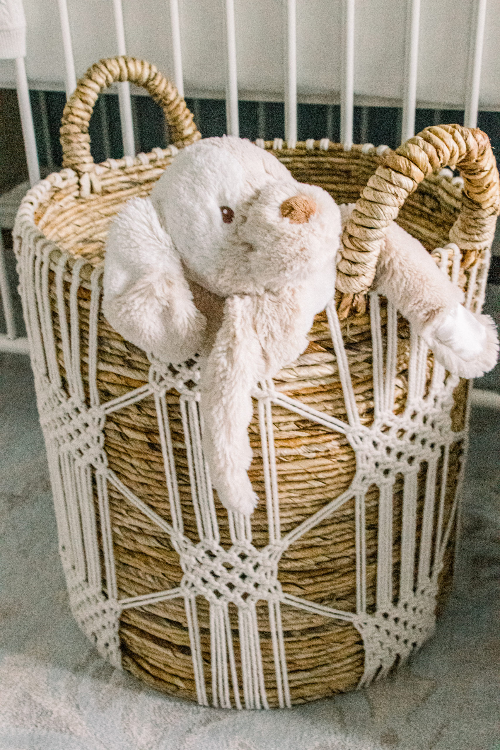 Blue and White Baby Boy Nursery Design - Kinsey Walsh