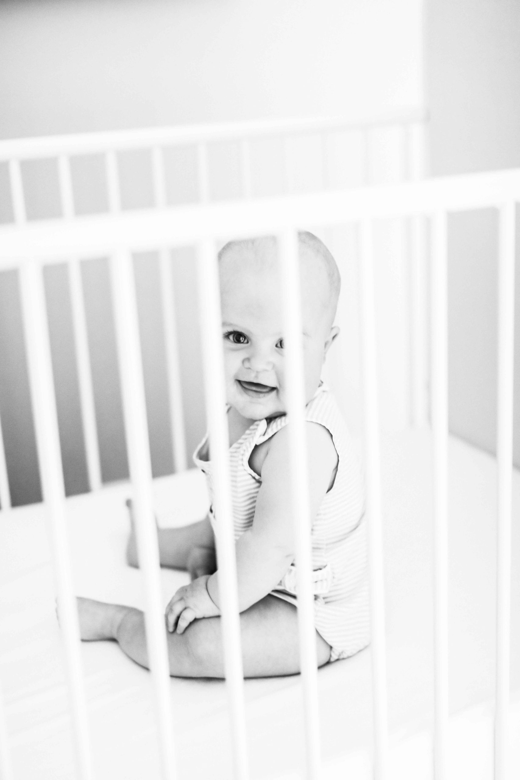 Blue and White Baby Boy Nursery Design - Kinsey Walsh